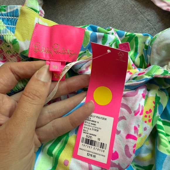 NWT Lilly Pulitzer Bayleigh Flutter Sleeve Dress - Picture 3 of 3